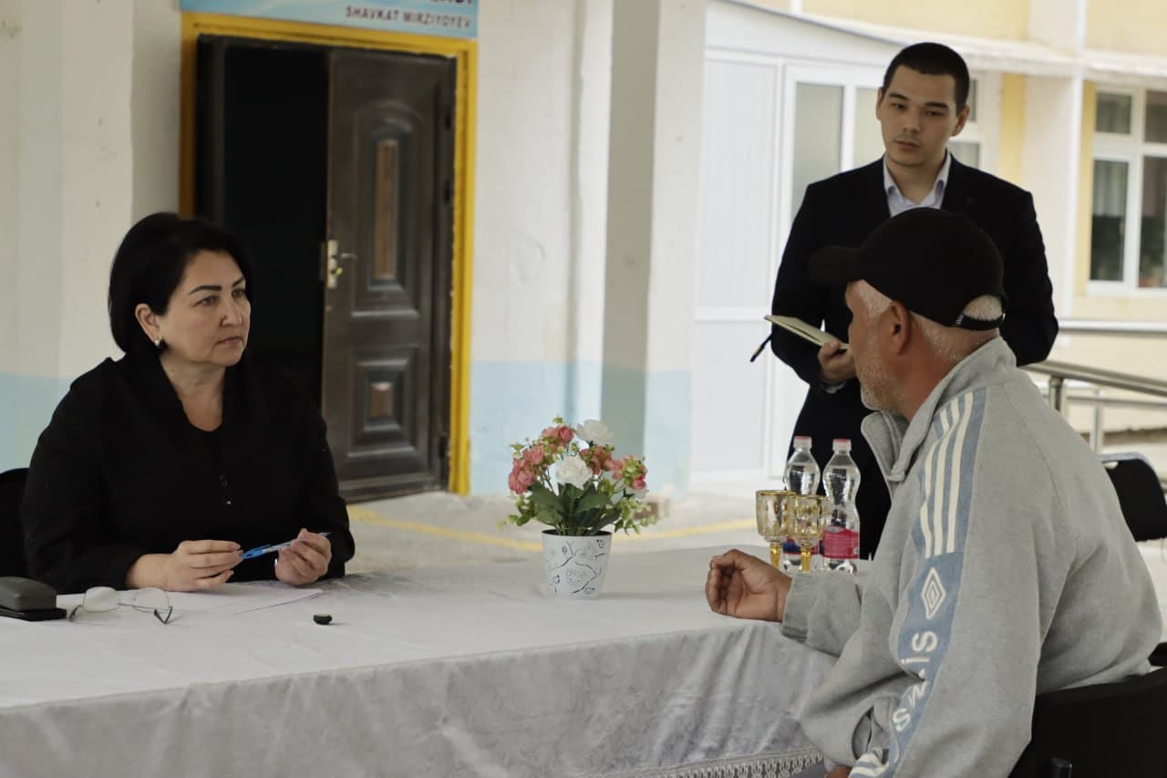 Navbatdagi ommaviy sayyor qabul o‘tkazildi