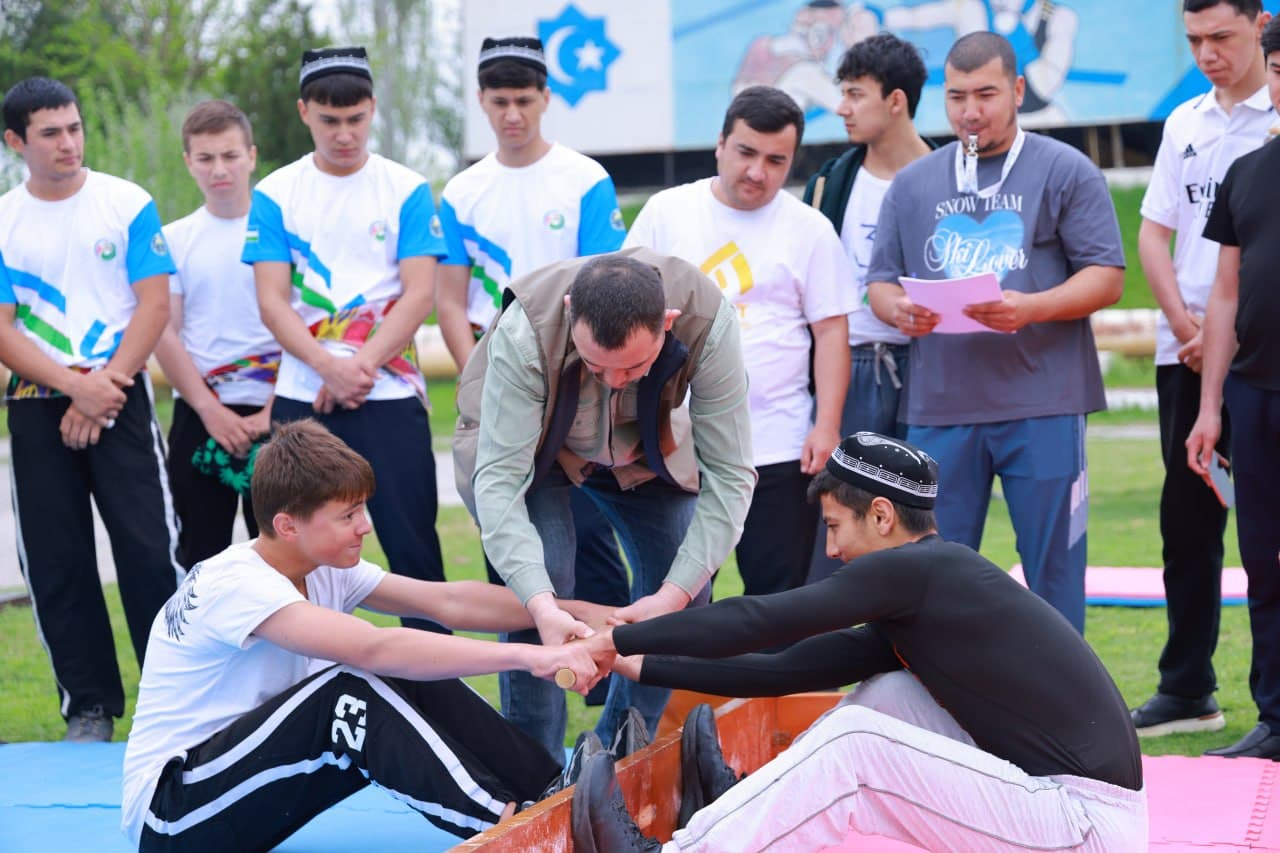 Shirin shahrida “Besh tashabbus olimpiadasi” doirasida sport musobaqalari davom etmoqda