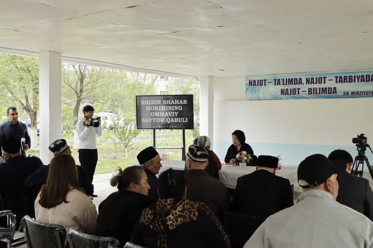 Navbatdagi ommaviy sayyor qabul o‘tkazildi