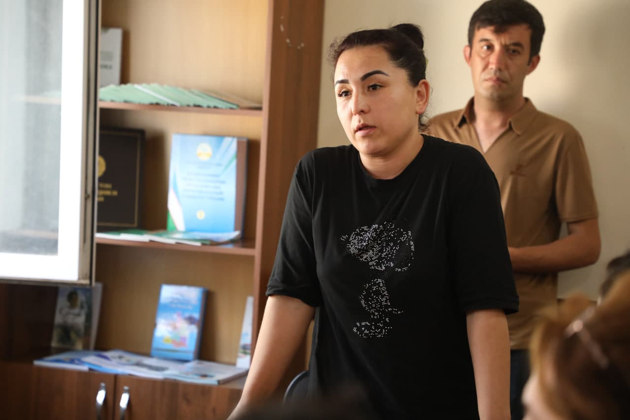 Bunyodkor mahallasida sayyor qabul bo‘lib o‘tdi