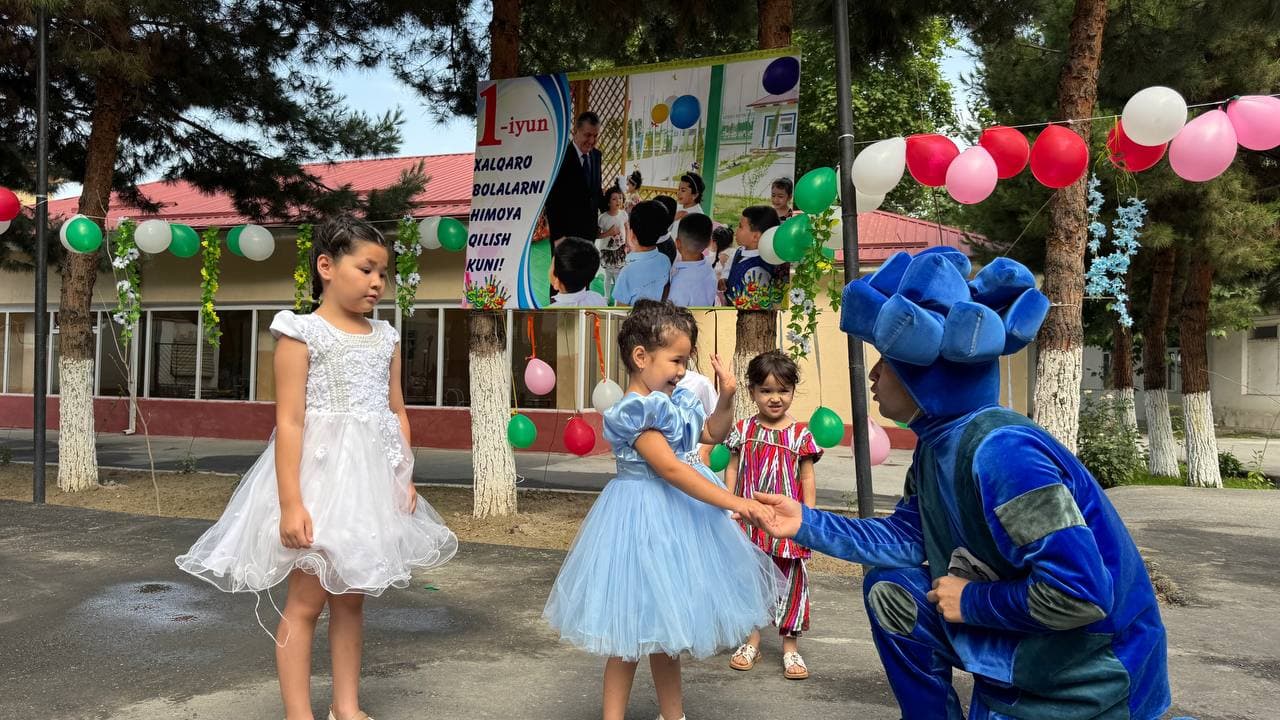 1-iyun – Xalqaro bolalarni himoya qilish kuni munosabati bilan bayram tadbiri tashkil etildi