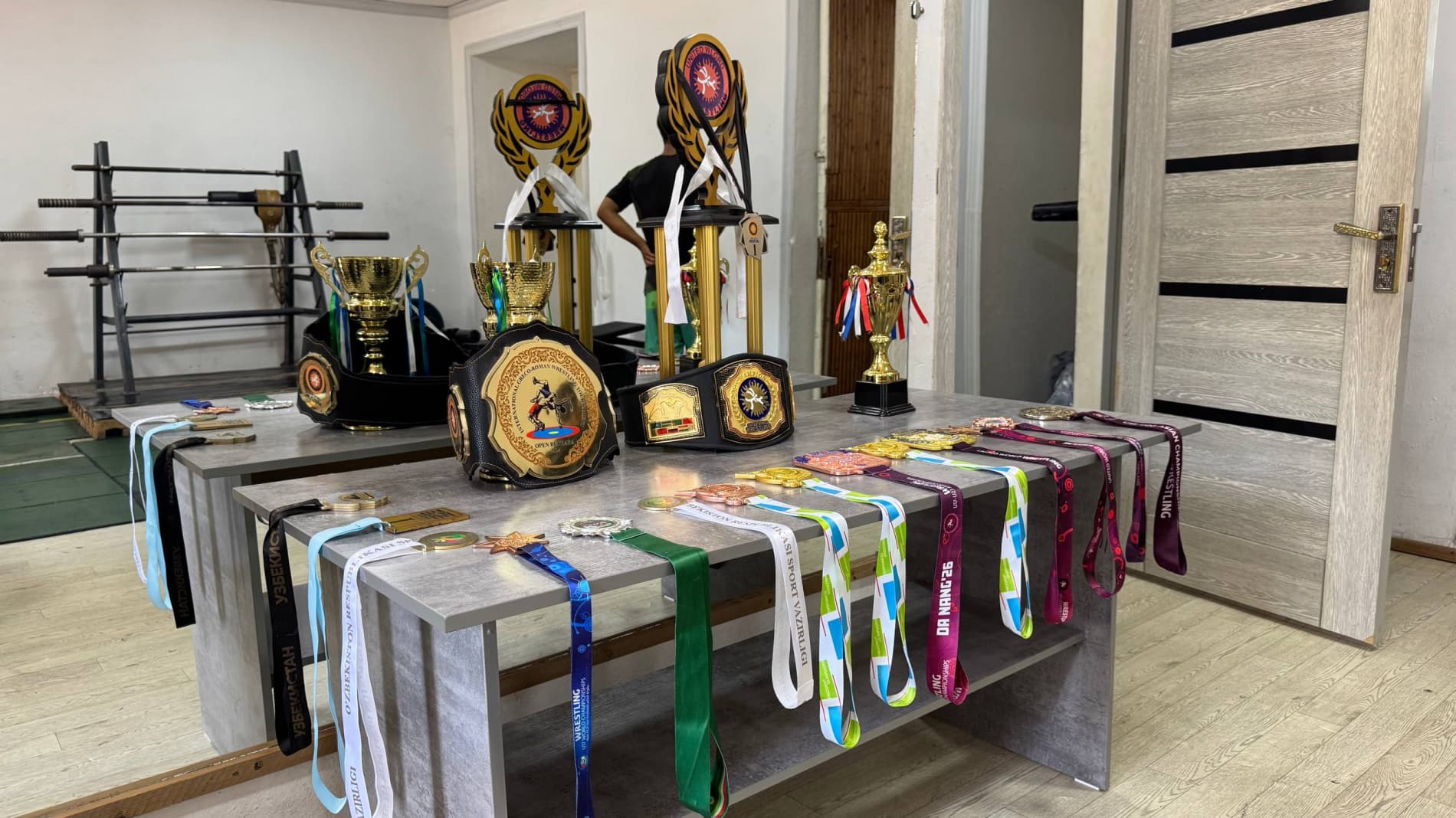 Yoshlar kuni munosabati bilan yunon-rum kurashi sport to‘garagi faoliyati bilan tanishildi