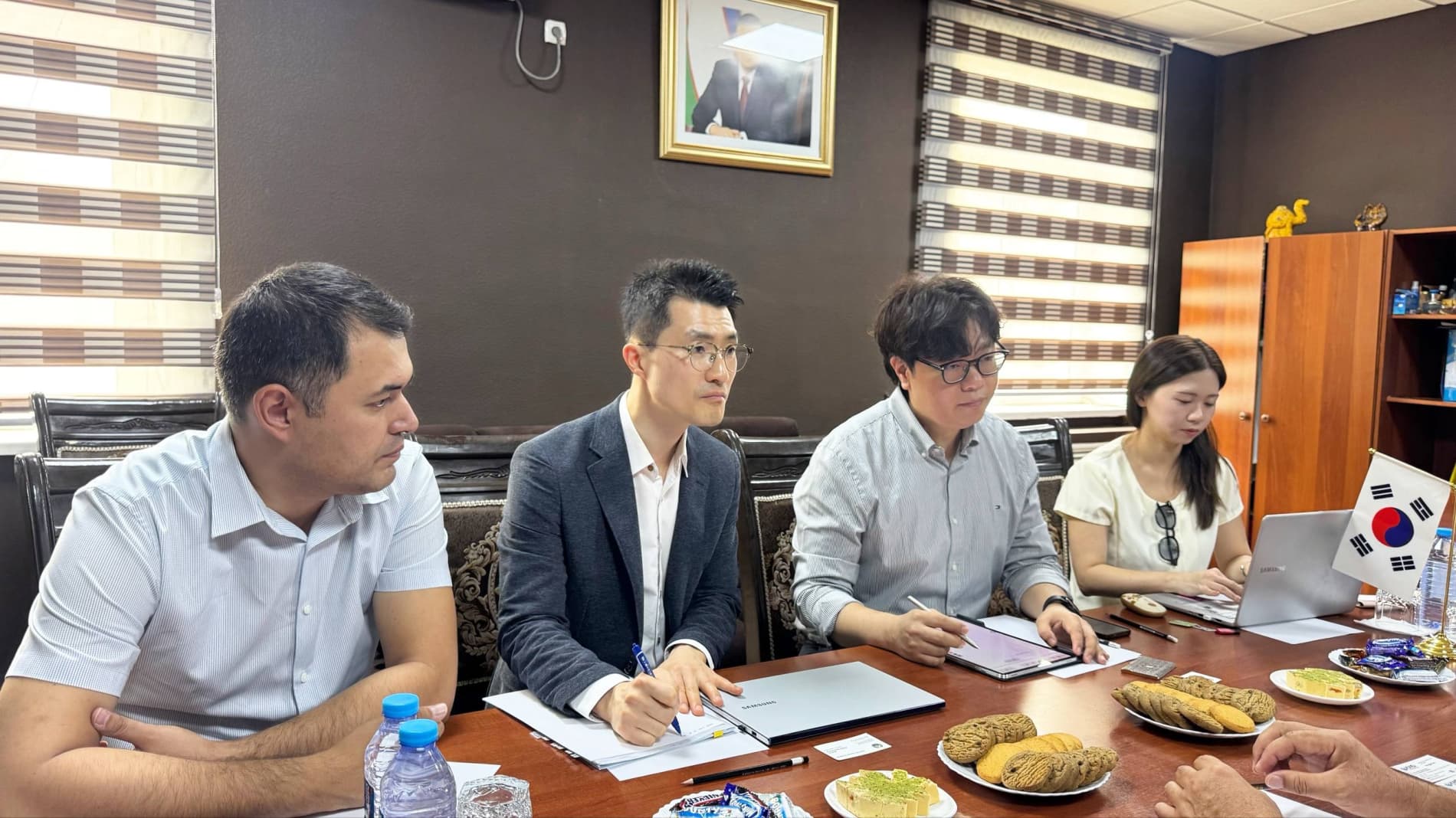 Shahar hokimi KIND Korea Overseas Infrastructure & Urban Development Corporation vakillari bilan uchrashdi