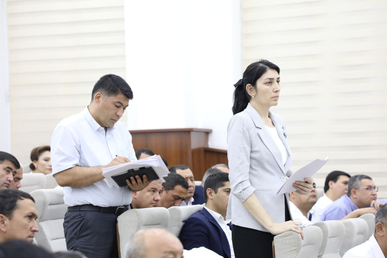 The state of work on combating crime and corruption in Saykhunabad district was critically reviewed