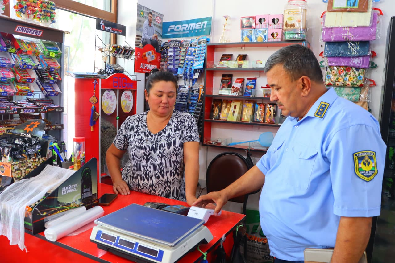 A press tour was held in Saykhunabad district based on the principle of "Taxpayer helping an entrepreneur"