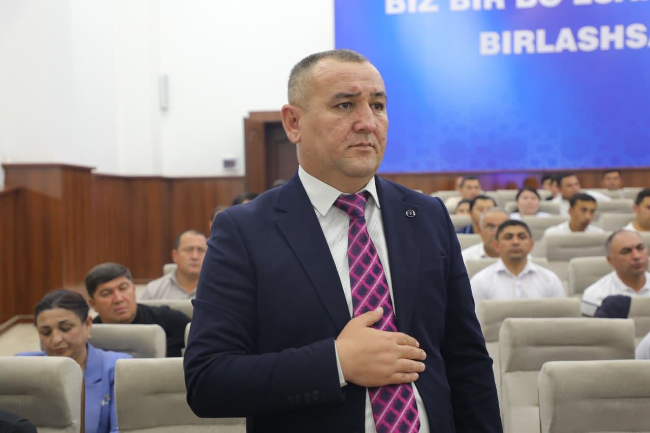 Sayxunobod tumani hokimining investitsiyalar va tashqi savdo masalalari bo‘yicha o‘rinbosari — Investitsiyalar va tashqi savdo bo‘limi boshlig‘ining murojaati