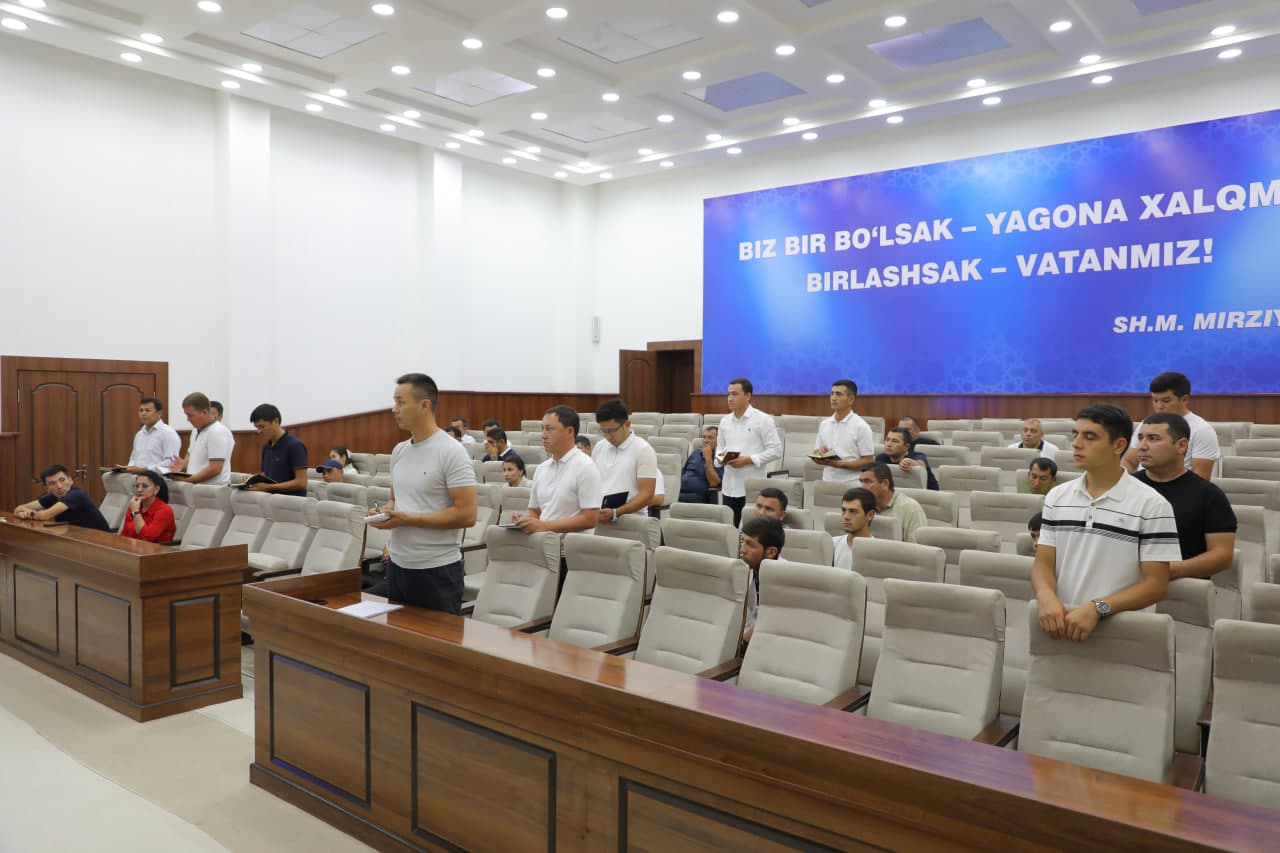 Payshanba — yoshlar bilan ochiq va samimiy muloqot kuni