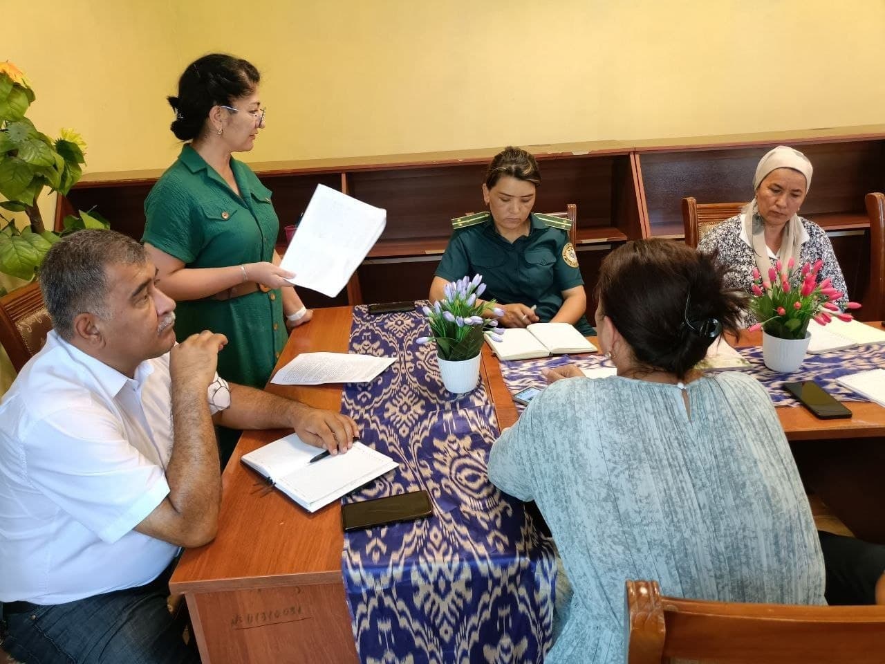Sayxunobod tumanida gender tenglikni ta’minlash masalalariga bag‘ishlangan tadbir o‘tkazildi