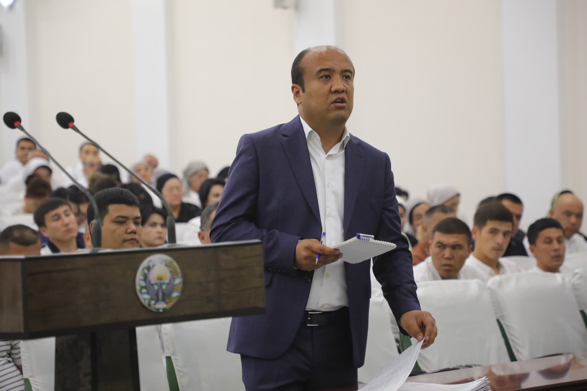 Андижон тумани ҳокими бошчилигида туманимиз иқтисодий-ижтимоий соҳаларига оид йиғилиш бўлиб ўтди.