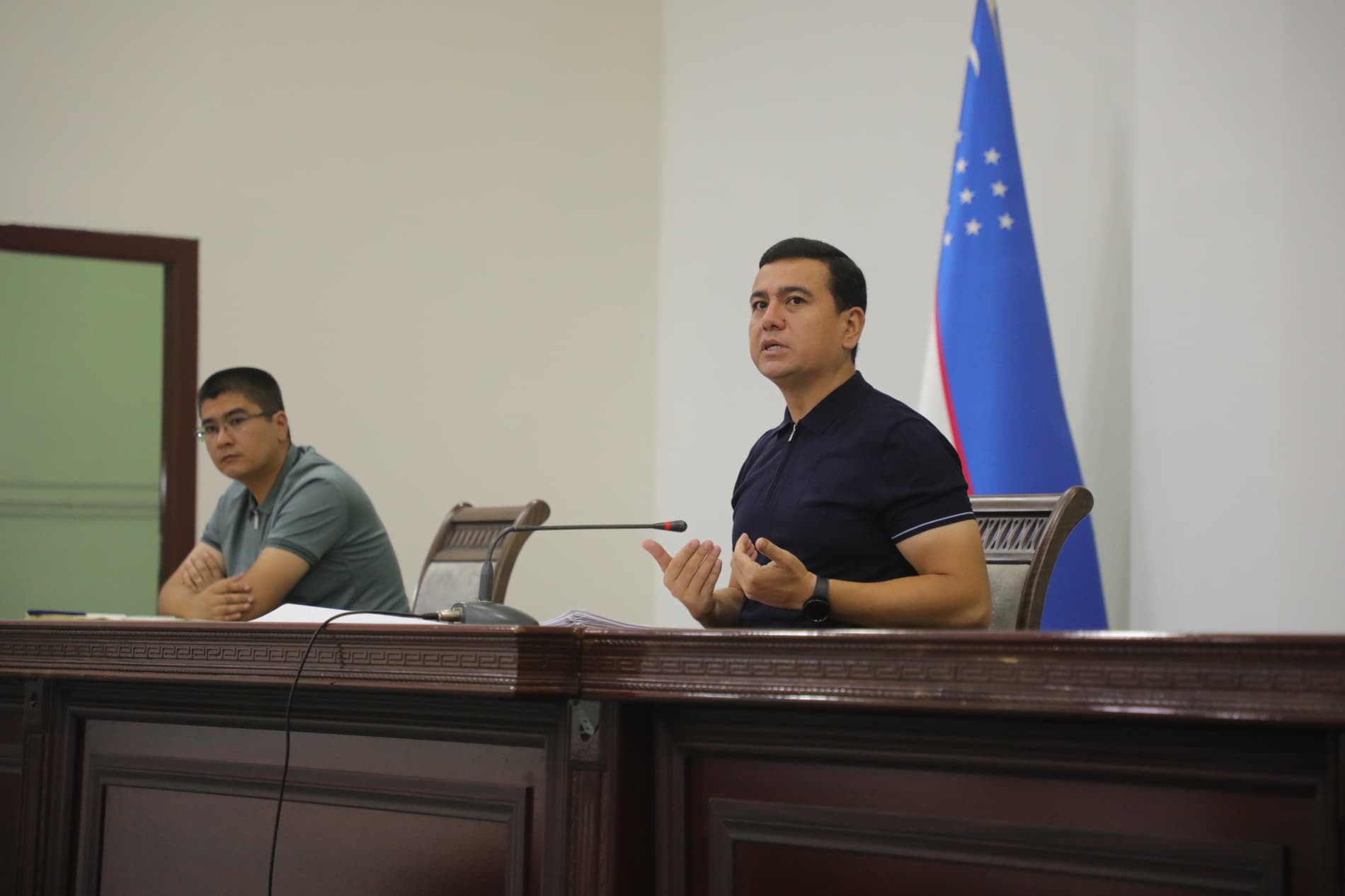 Андижон тумани ҳокими бошчилигида туманимиз иқтисодий-ижтимоий соҳаларига оид йиғилиш бўлиб ўтди.