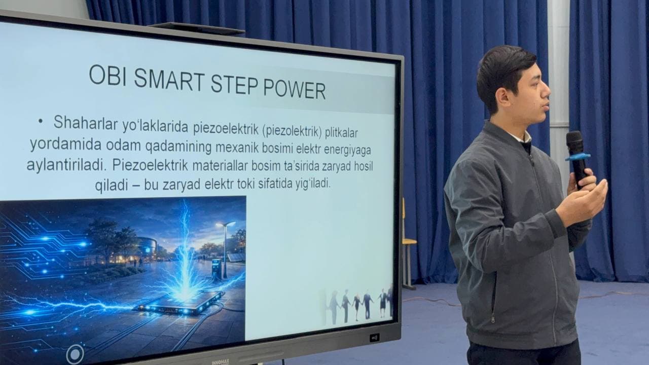 Андижон туманида иқтидорли ёшларнинг стартап лойиҳалари билан танишилди