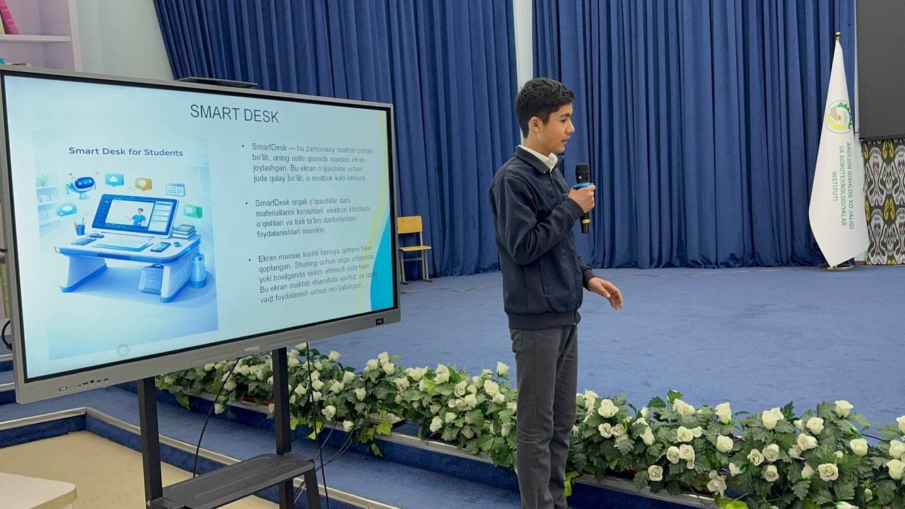 Андижон туманида иқтидорли ёшларнинг стартап лойиҳалари билан танишилди