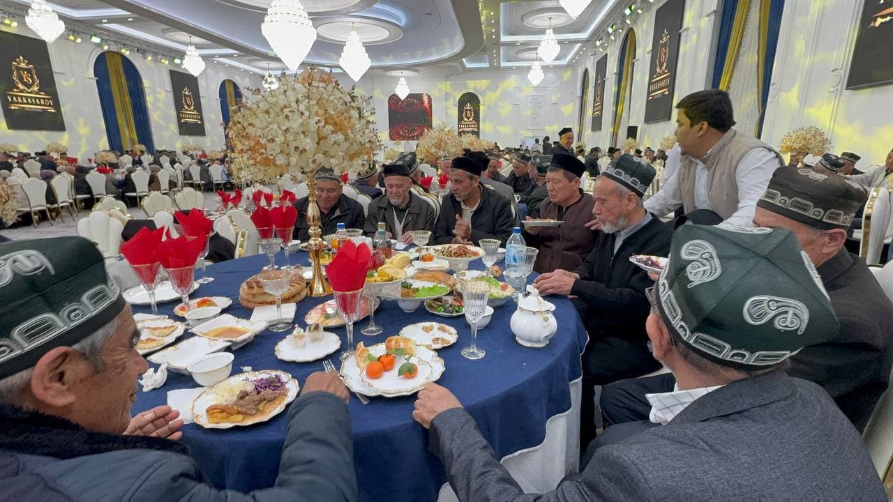 Andijon tumanida Ramazon oyi munosabati bilan iftorlik tadbiri o‘tkazildi