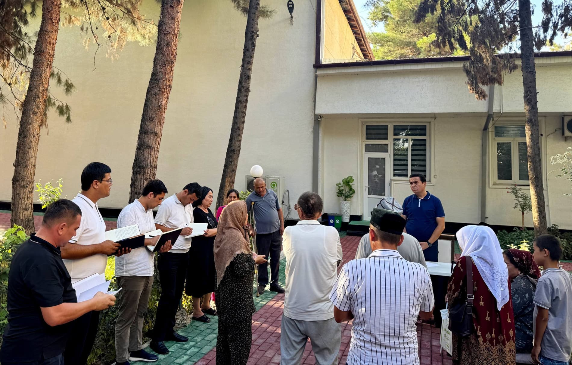 Another public reception was held in Andijan district