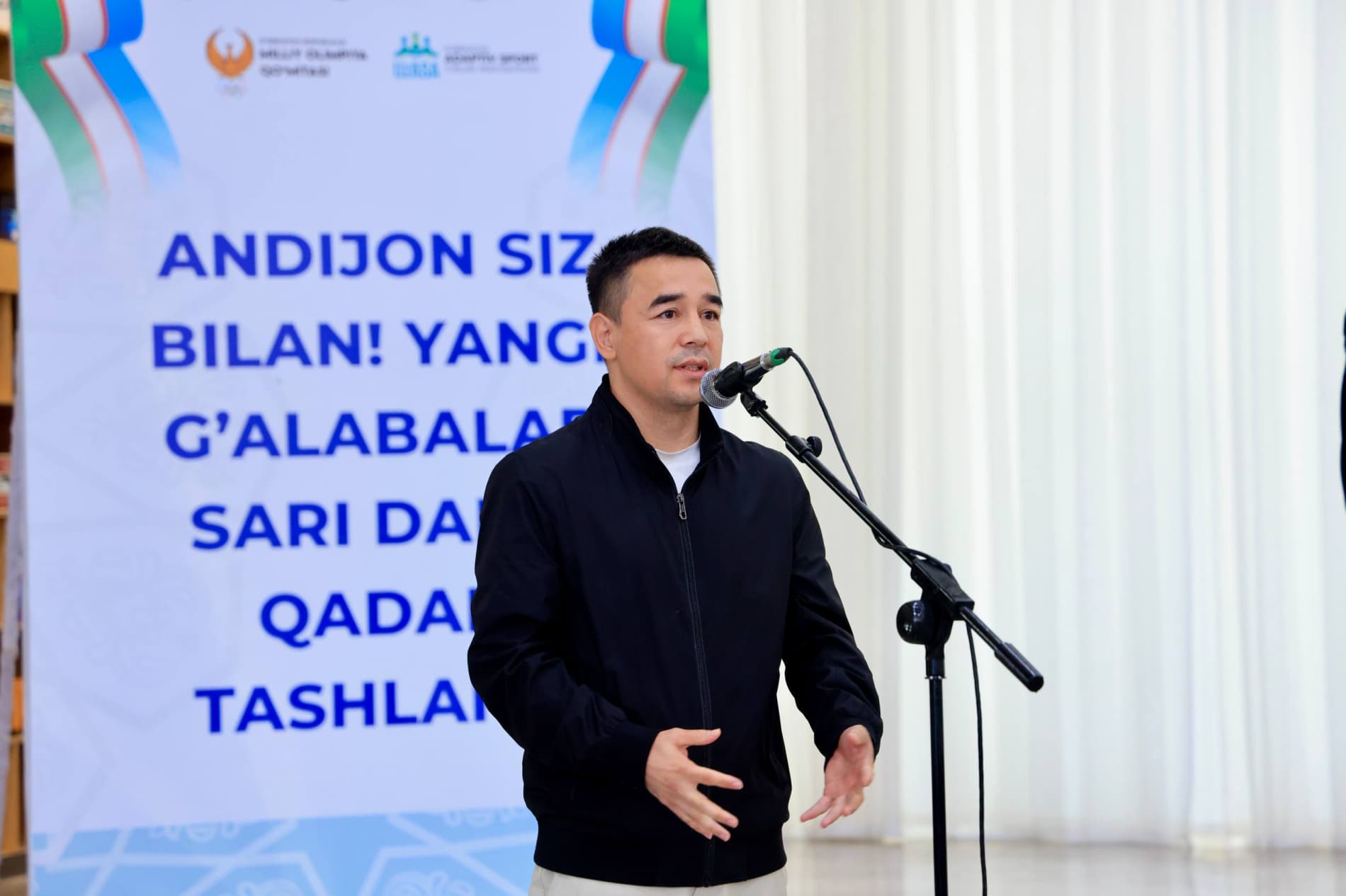 Andijonda “Prezident olimpiadasi” respublika bosqichiga yo‘llanma olgan sportchilar bilan uchrashuv o‘tkazildi