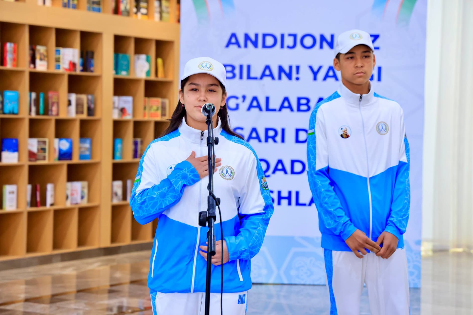 Andijonda “Prezident olimpiadasi” respublika bosqichiga yo‘llanma olgan sportchilar bilan uchrashuv o‘tkazildi