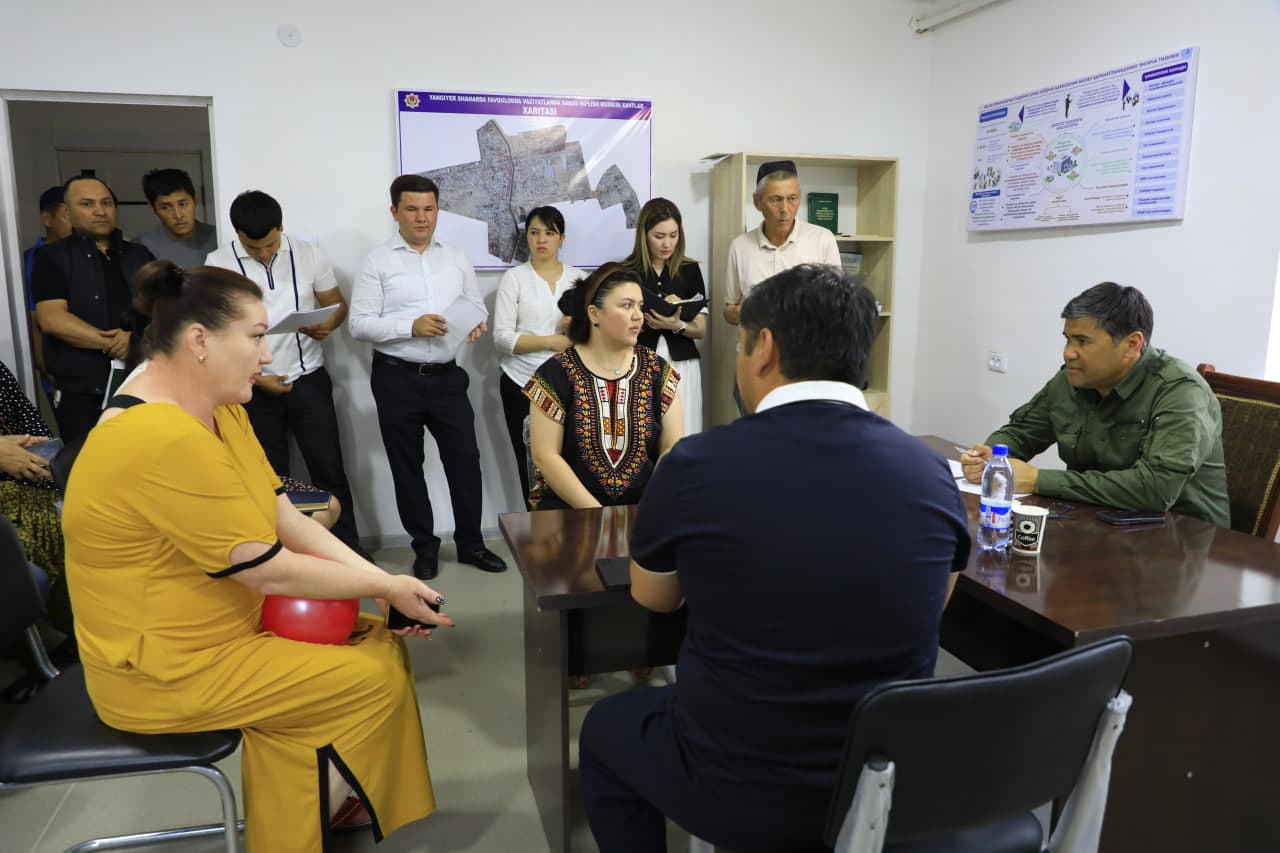 Bandlik va ijtimoiy masalalar: Temur Malik mahallasida sayyor qabul