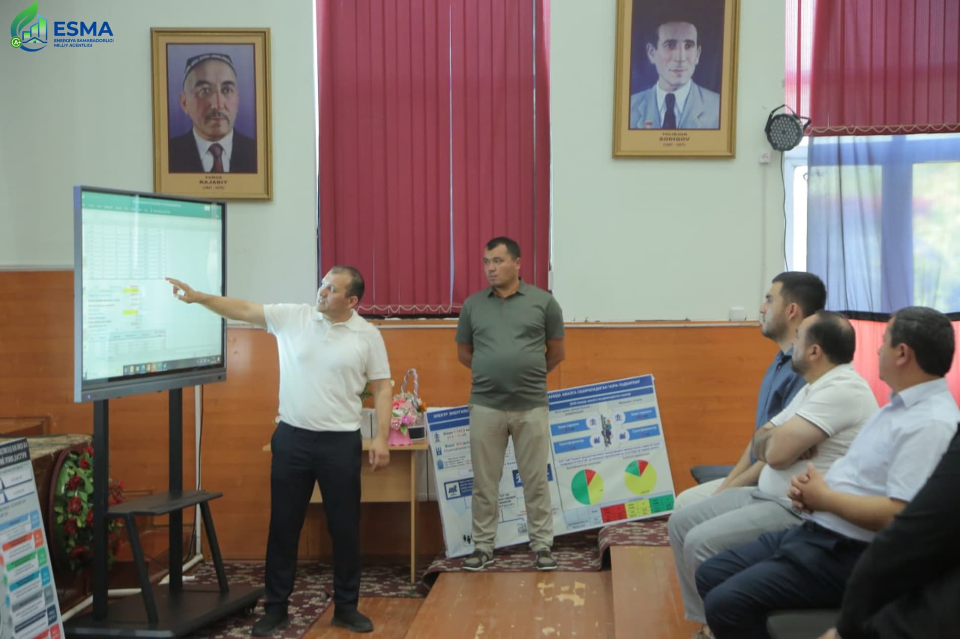 Boʻstonliq tumanida energiya samaradorligi va “yashil iqtisodiyot”ga bagʻishlangan seminar oʻtkazildi
