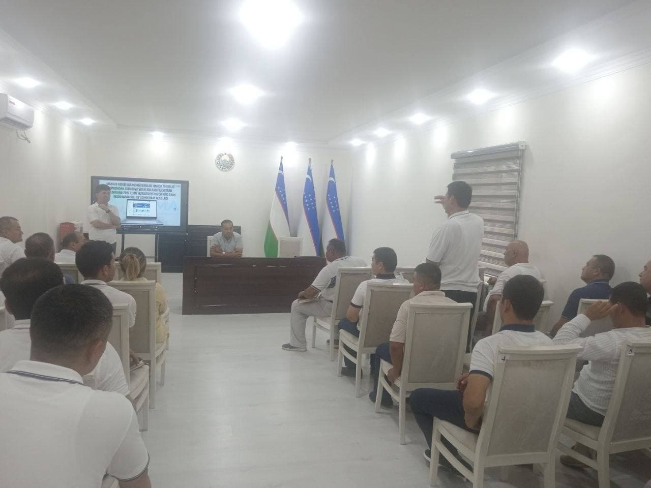 Angor va Denov tumanlarida energiya samaradorligini oshirish masalalariga bag‘ishlangan seminarlar o‘tkazildi