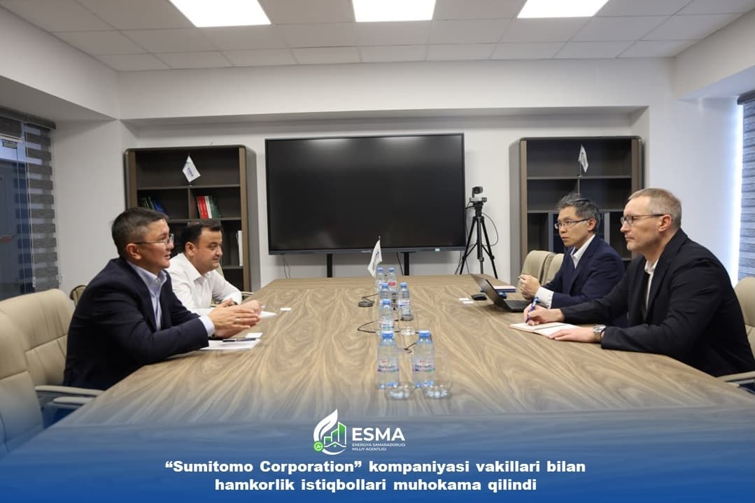 “Sumitomo Corporation” kompaniyasi vakillari bilan hamkorlik istiqbollari muhokama qilindi