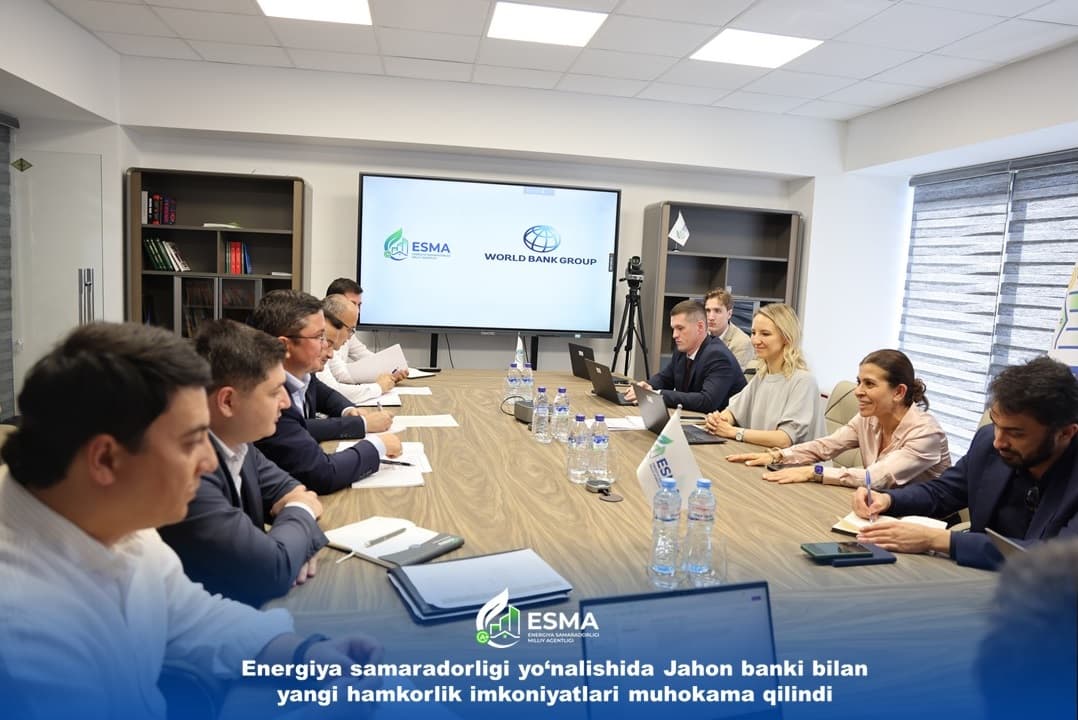 Energiya samaradorligi sohasida Jahon banki bilan hamkorlikning yangi yo‘nalishlari muhokama qilindi