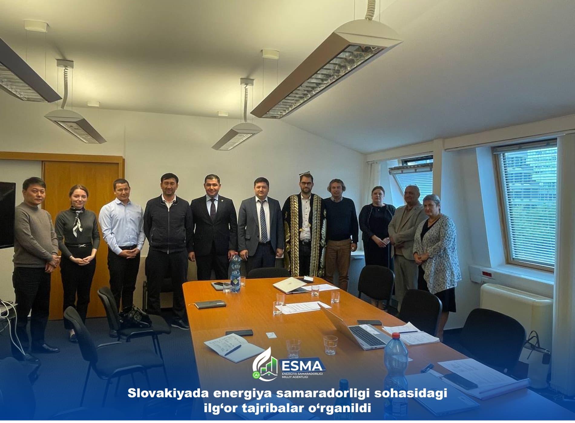 Slovakiyada energiya samaradorligi sohasidagi ilg‘or tajribalar o‘rganildi