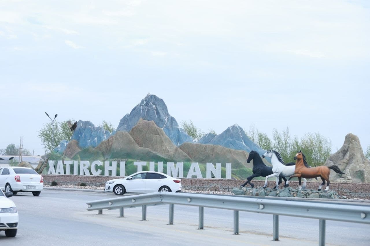 Navoiy viloyati hokimi Normat Tursunov Xatirchi tumanida