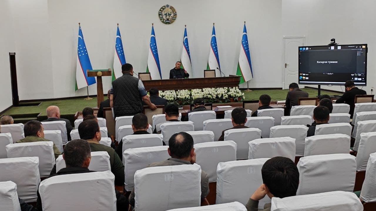 Xatirchida murojaatlar ijrosi tahlil qilindi