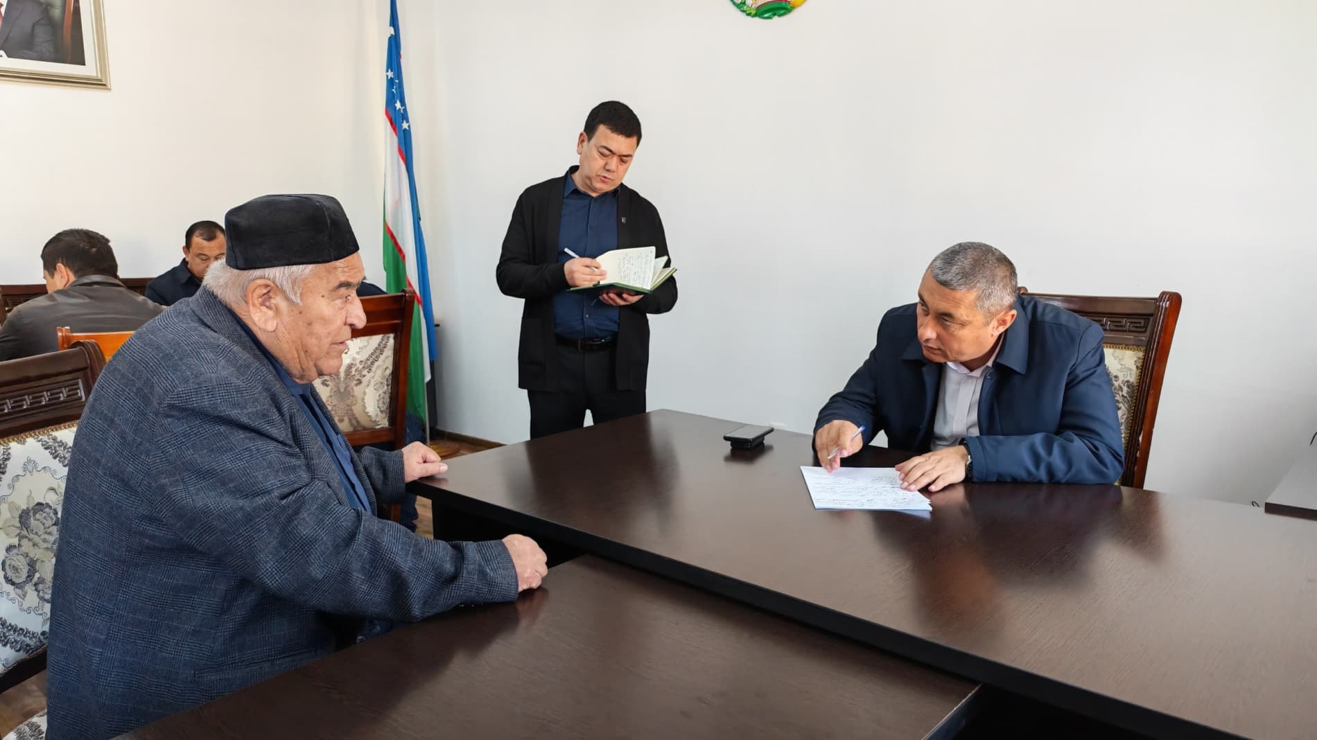 TUMAN HOKIMINING QABULI