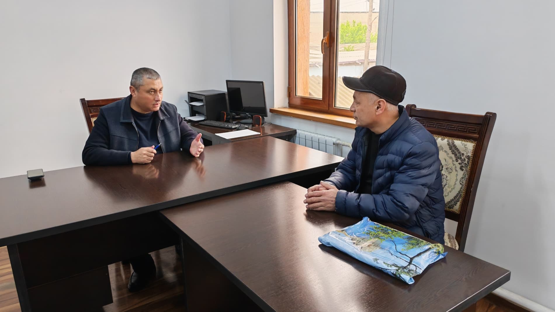 ТУМАН ҲОКИМИНИНГ ҚАБУЛИ