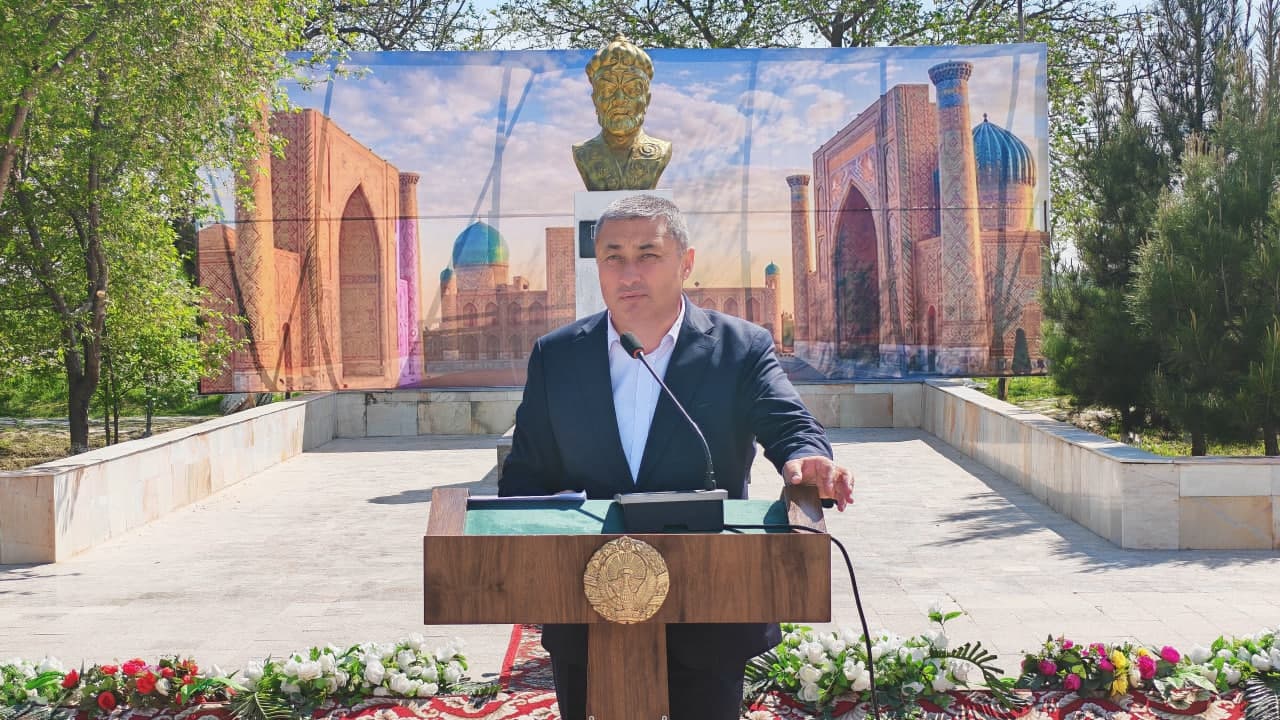 Sohibqiron Amir Temur tavalludining 690 yilligi munosabati bilan maʼnaviy-maʼrifiy tadbir oʻtkazildi
