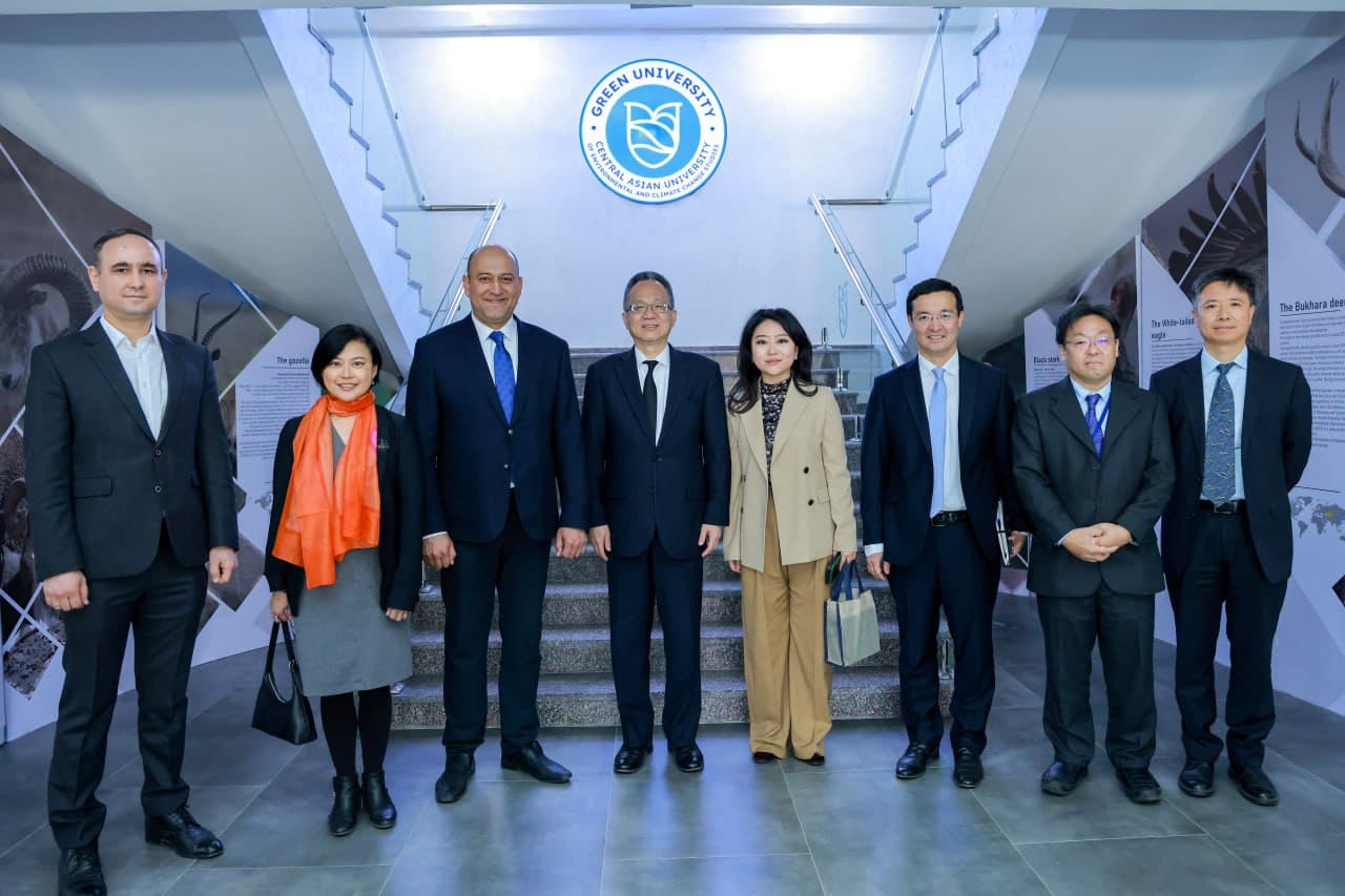 Вице-президент Азиатского банка развития посетил Green University
