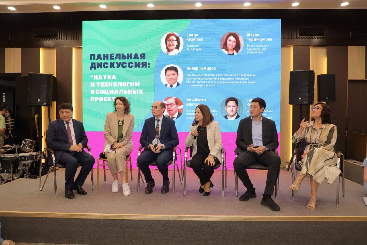 Подведены итоги международного конкурса Technovation Girls Uzbekistan