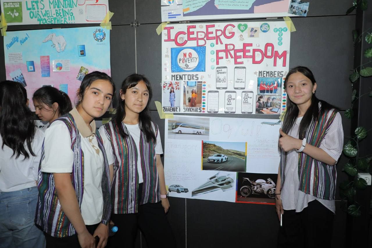 Подведены итоги международного конкурса Technovation Girls Uzbekistan