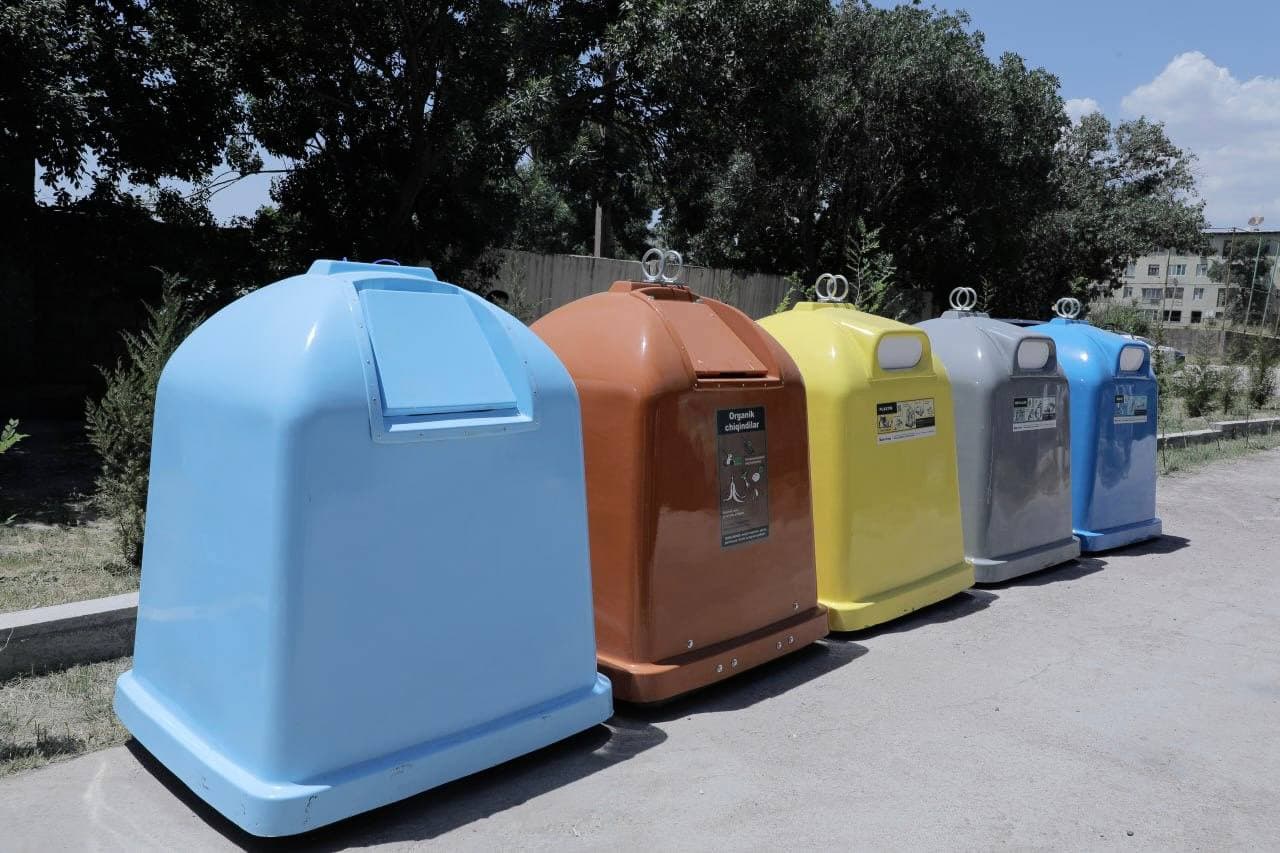 На современной станции сбора мусора населению будут платить за мусор