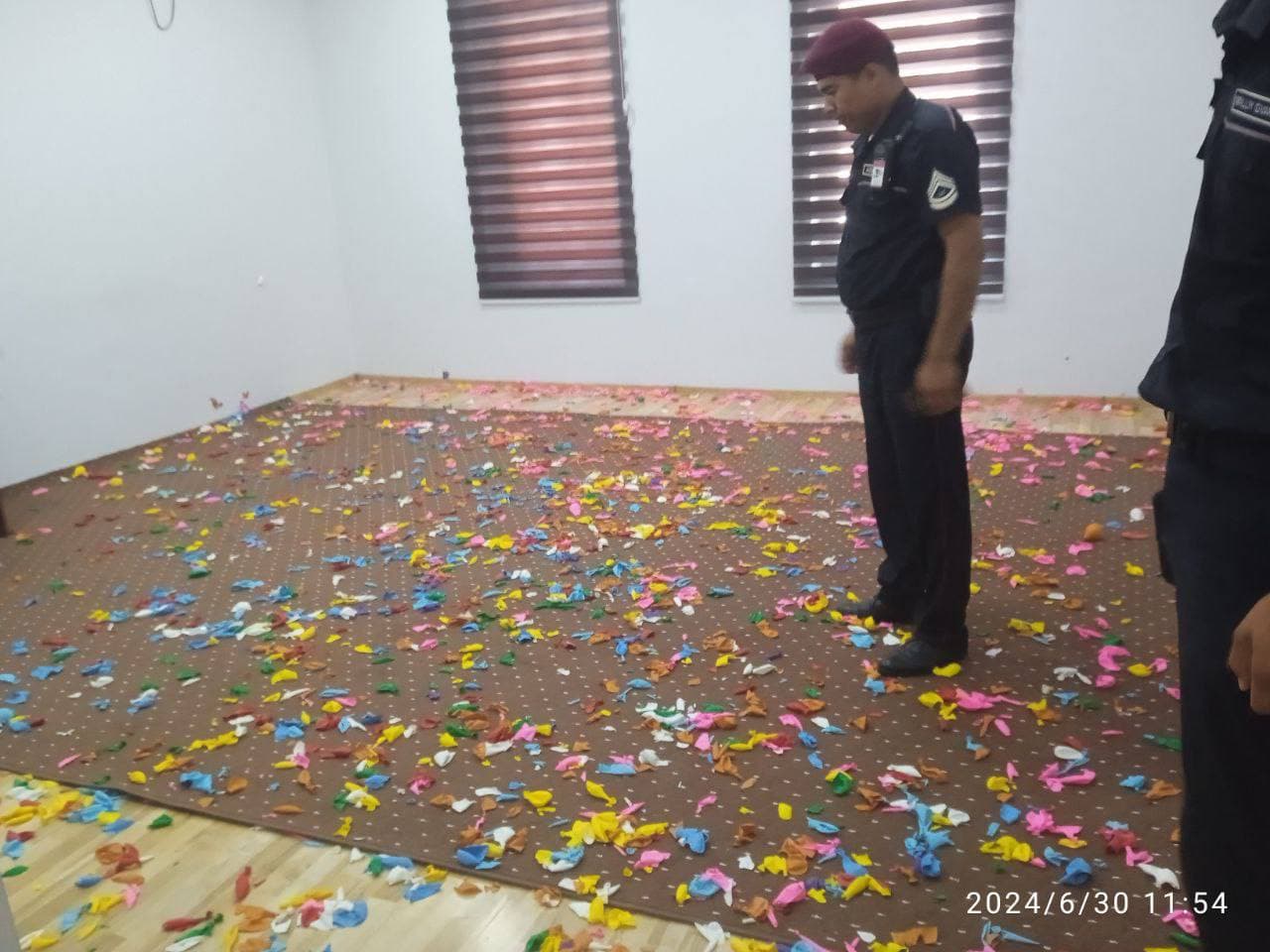 В парке «Навруз» Джизакской области приостановили запуск 5000 воздушных шаров