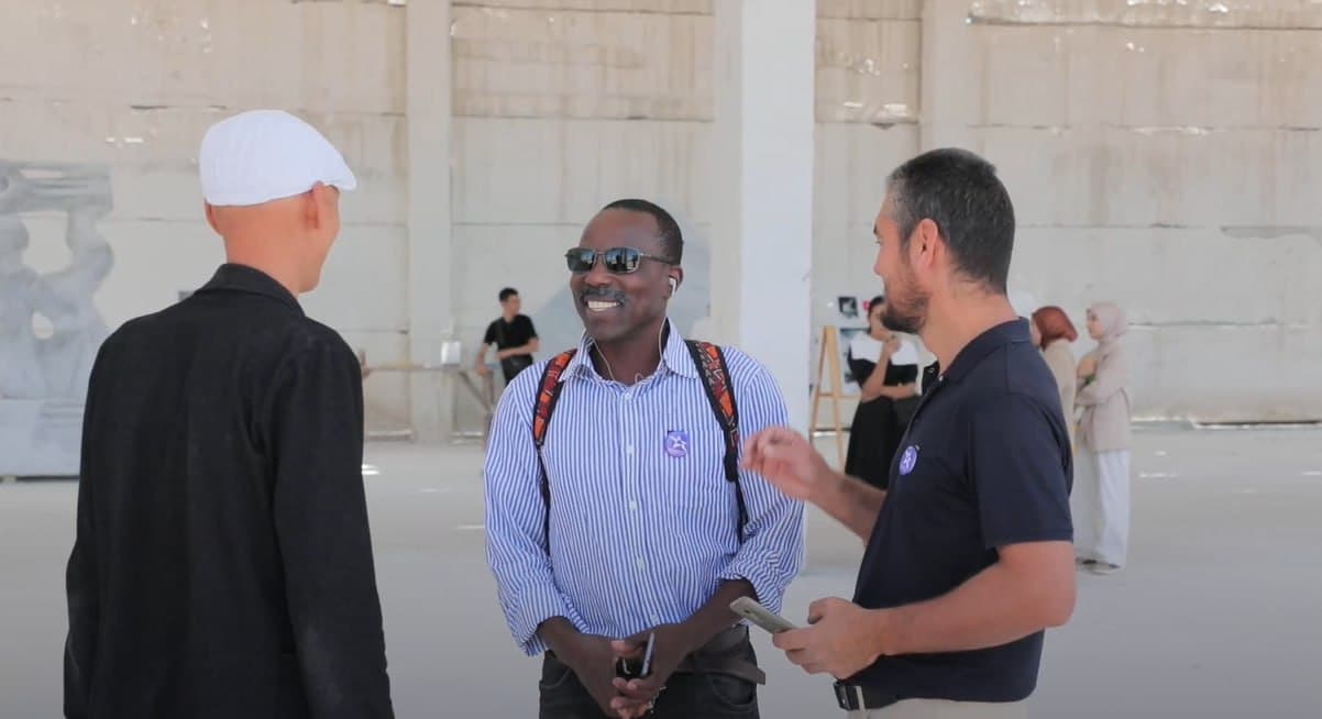 More than 20 sculptures reflecting global environmental issues have been created