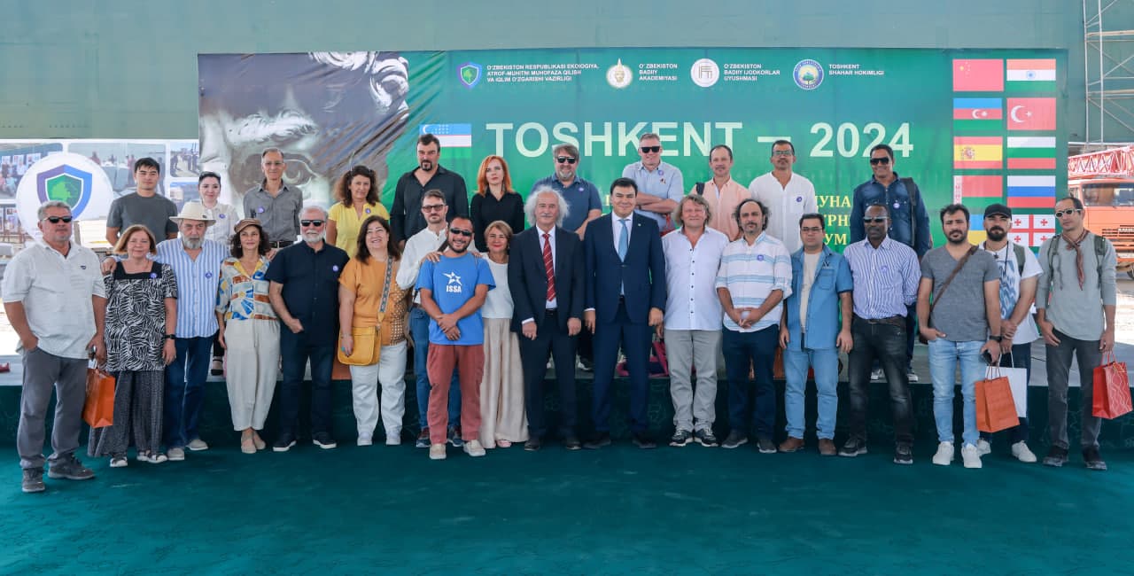 More than 20 sculptures reflecting global environmental issues have been created