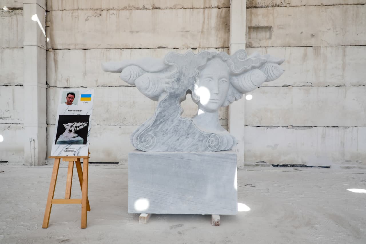 More than 20 sculptures reflecting global environmental issues have been created