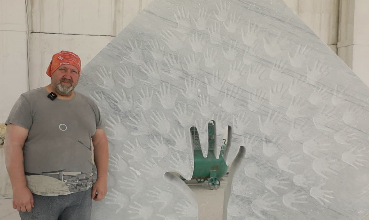 More than 20 sculptures reflecting global environmental issues have been created