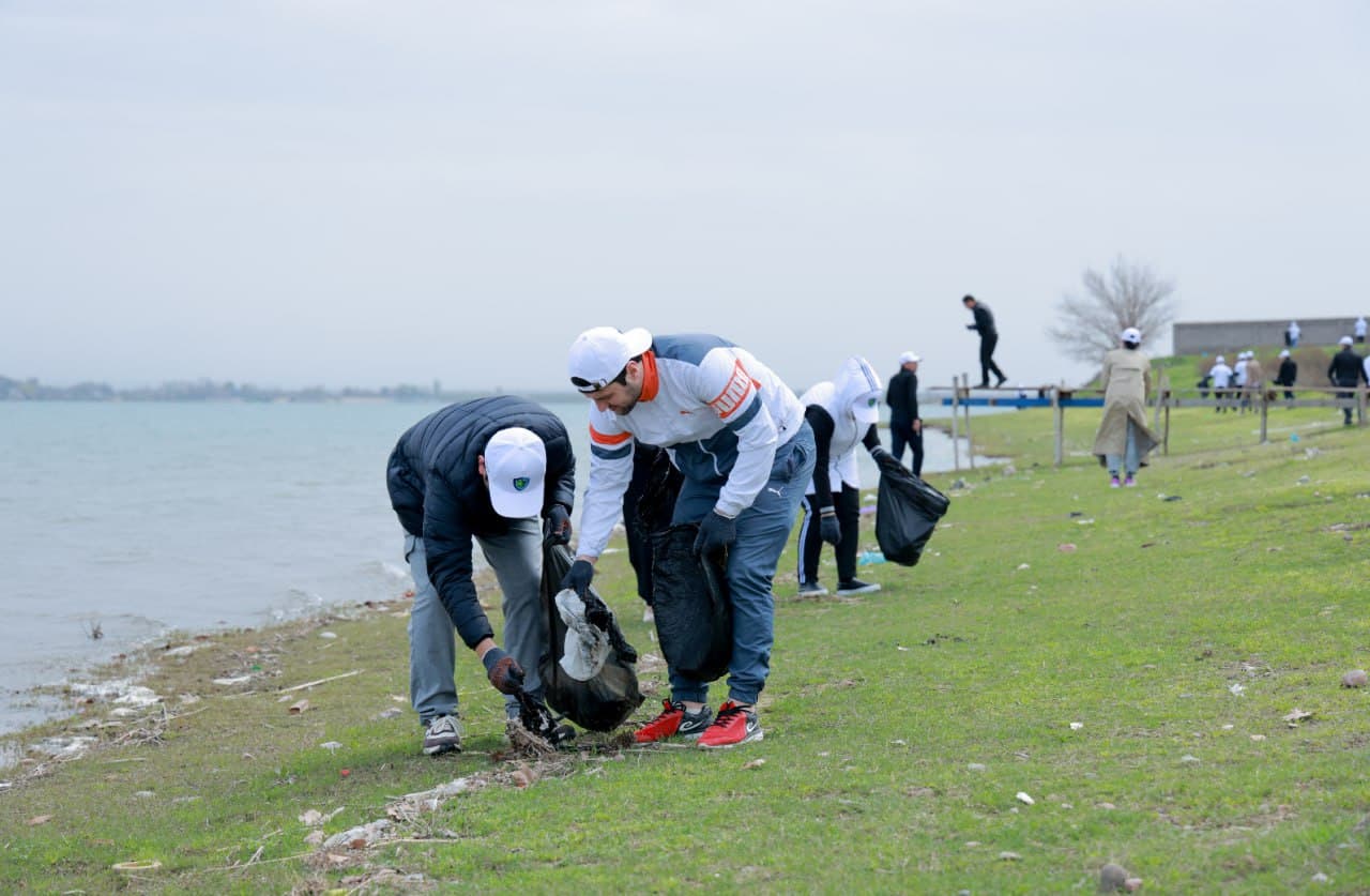 "World cleanup day": ommaviy plogging eko-aksiyasida faol qatnashing