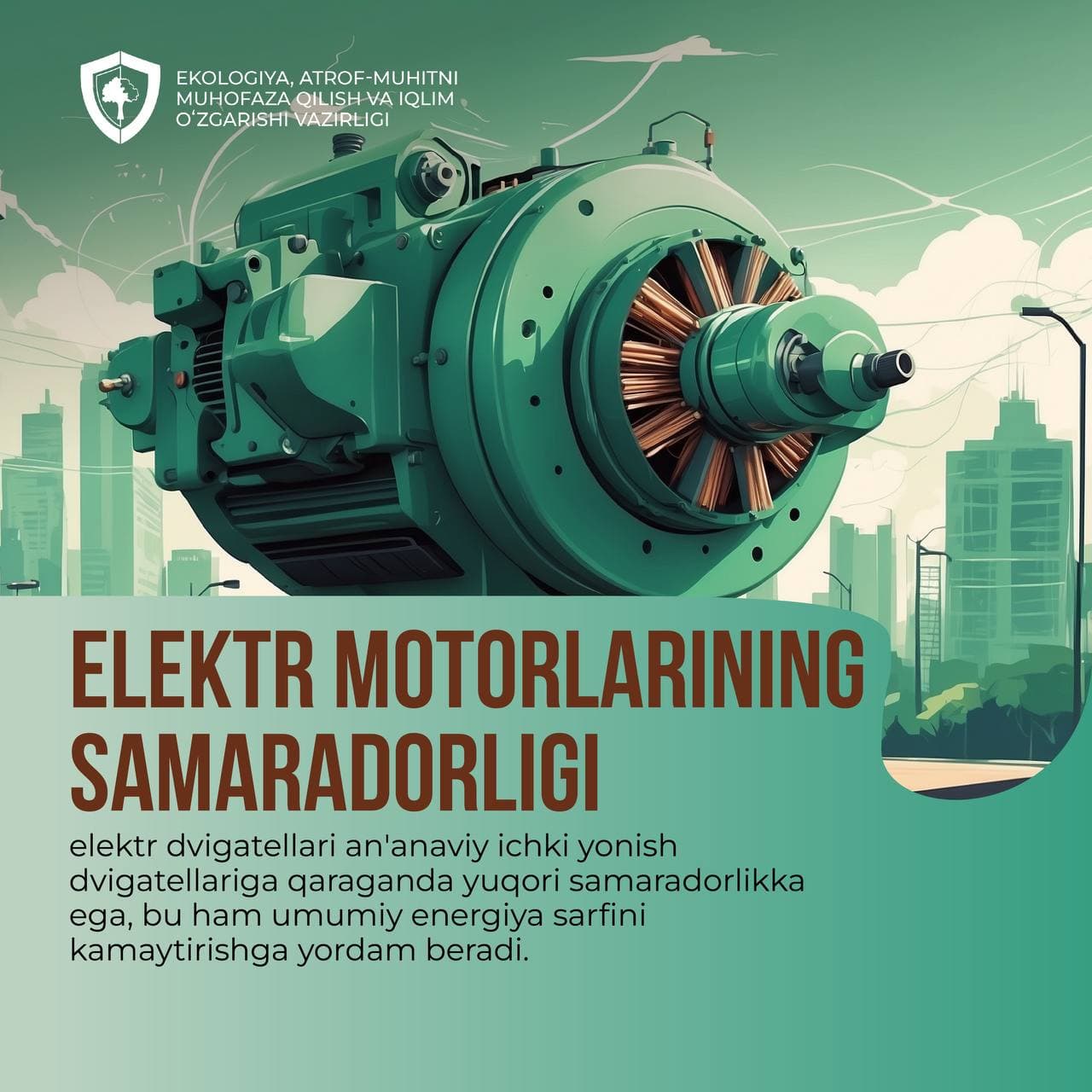 Elektromobillardan foydalanishning afzalliklari