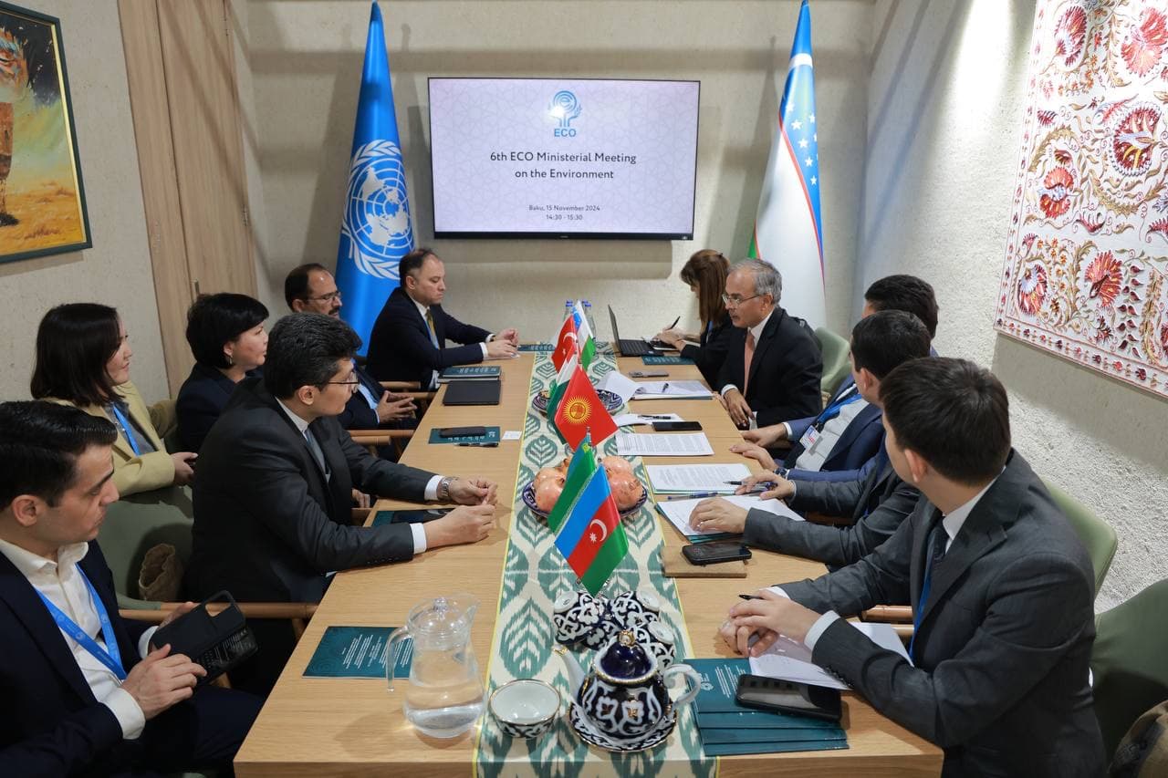 Issues of strengthening regional cooperation between ECO countries were discussed