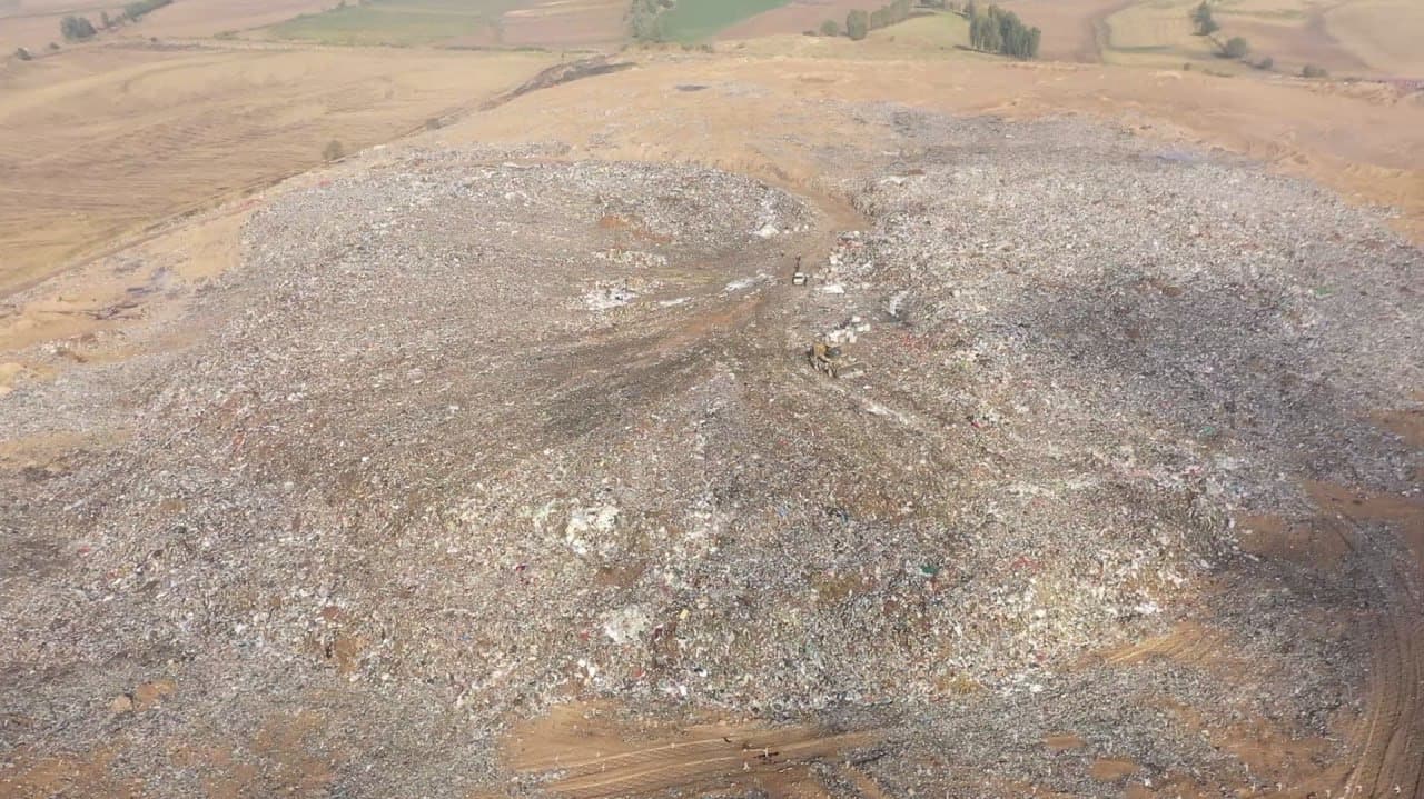 29 landfills of solid household waste reclaimed in the republic