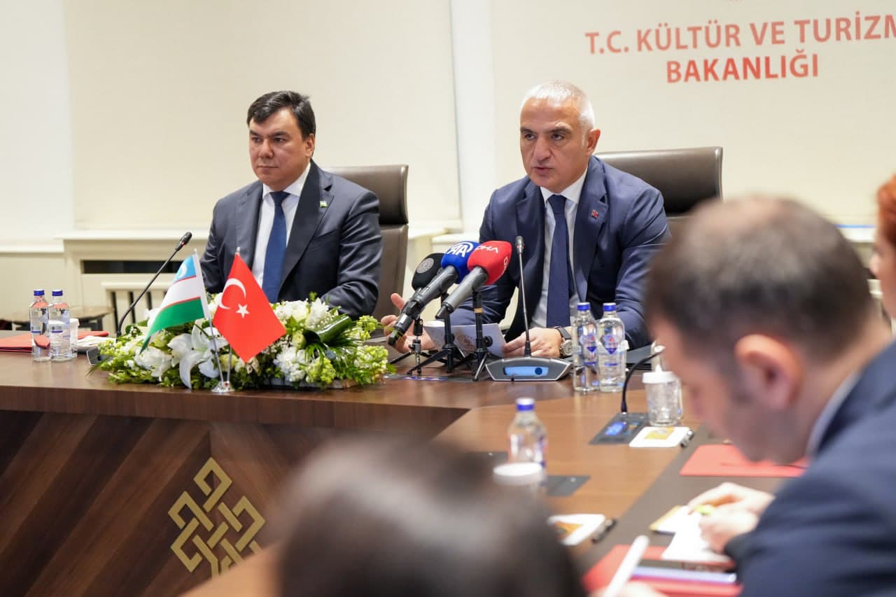 Oʼzbekiston va Turkiya oʼrtasida turizm sohasida Kelishuv va Harakatlar rejasi imzolandi