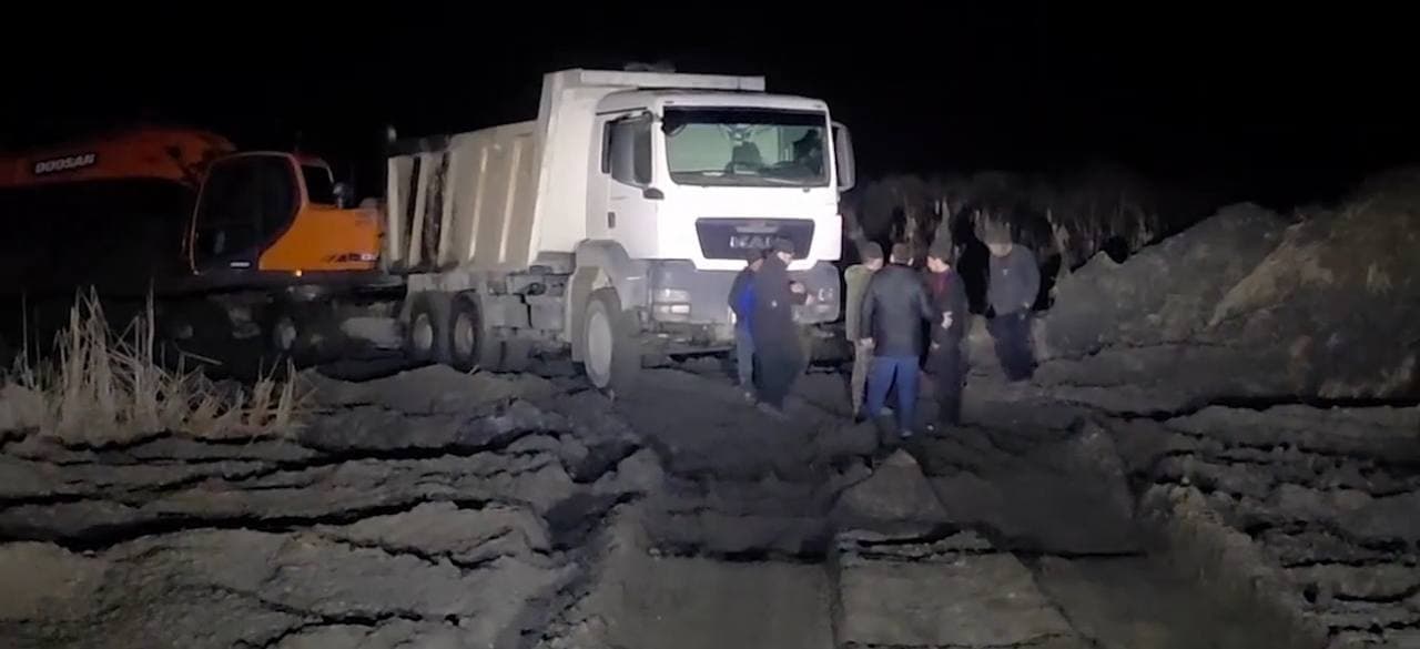 Qum va shag‘alning noqonuniy qazib olinishi to‘xtatildi