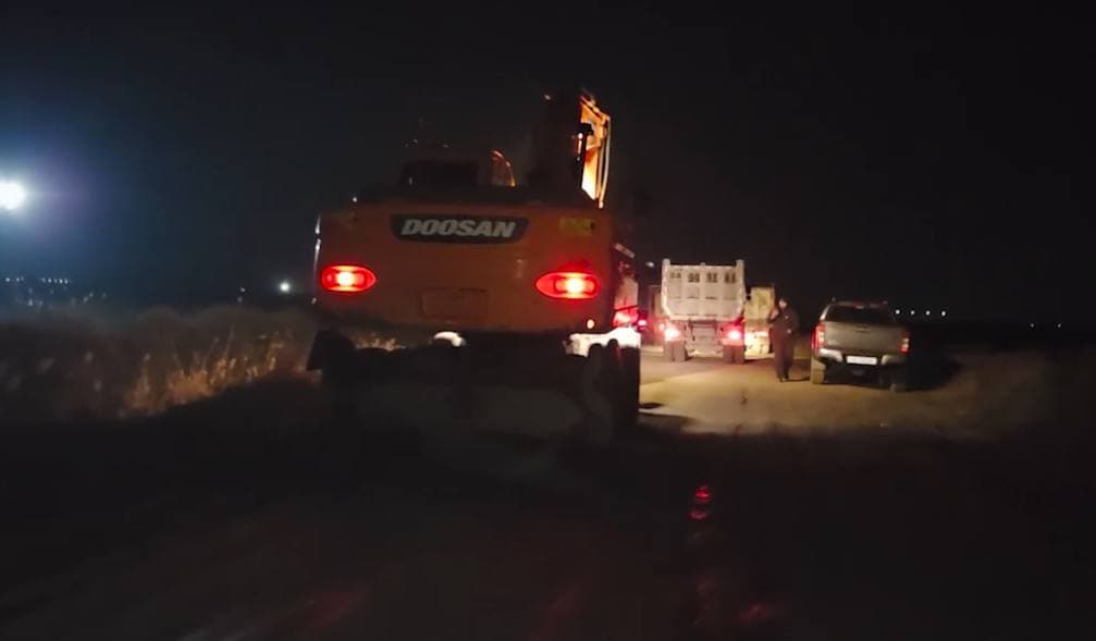 Qum va shag‘alning noqonuniy qazib olinishi to‘xtatildi