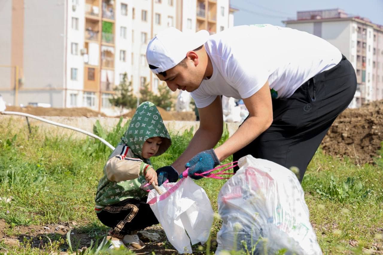 O‘zbekiston bo‘ylab belgilangan hududlar 300 tonnadan ortiq chiqindidan tozalandi