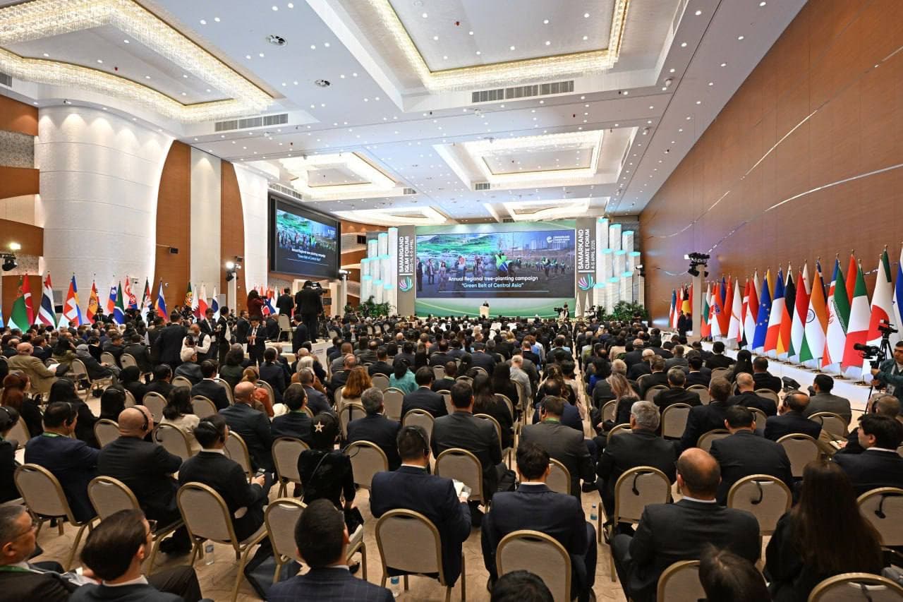The Samarkand Climate Forum has begun its work