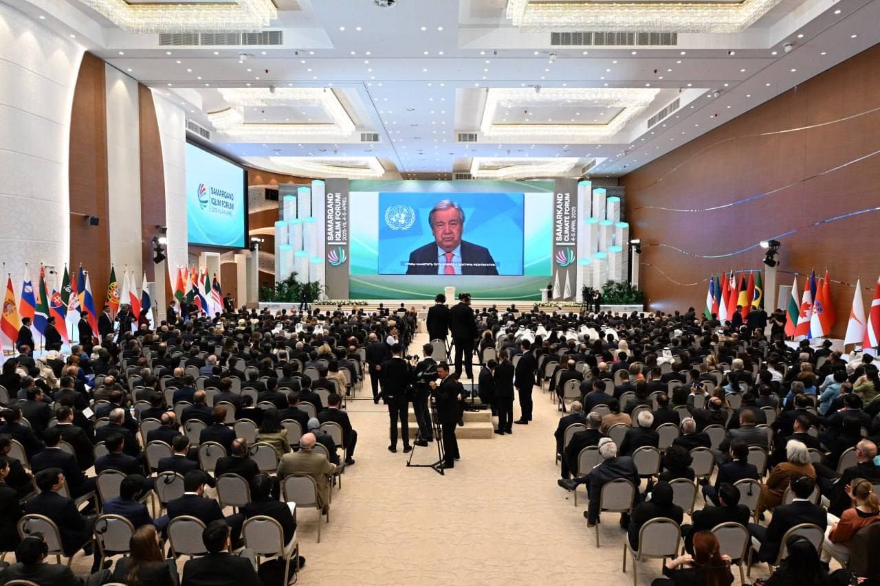 The Samarkand Climate Forum has begun its work